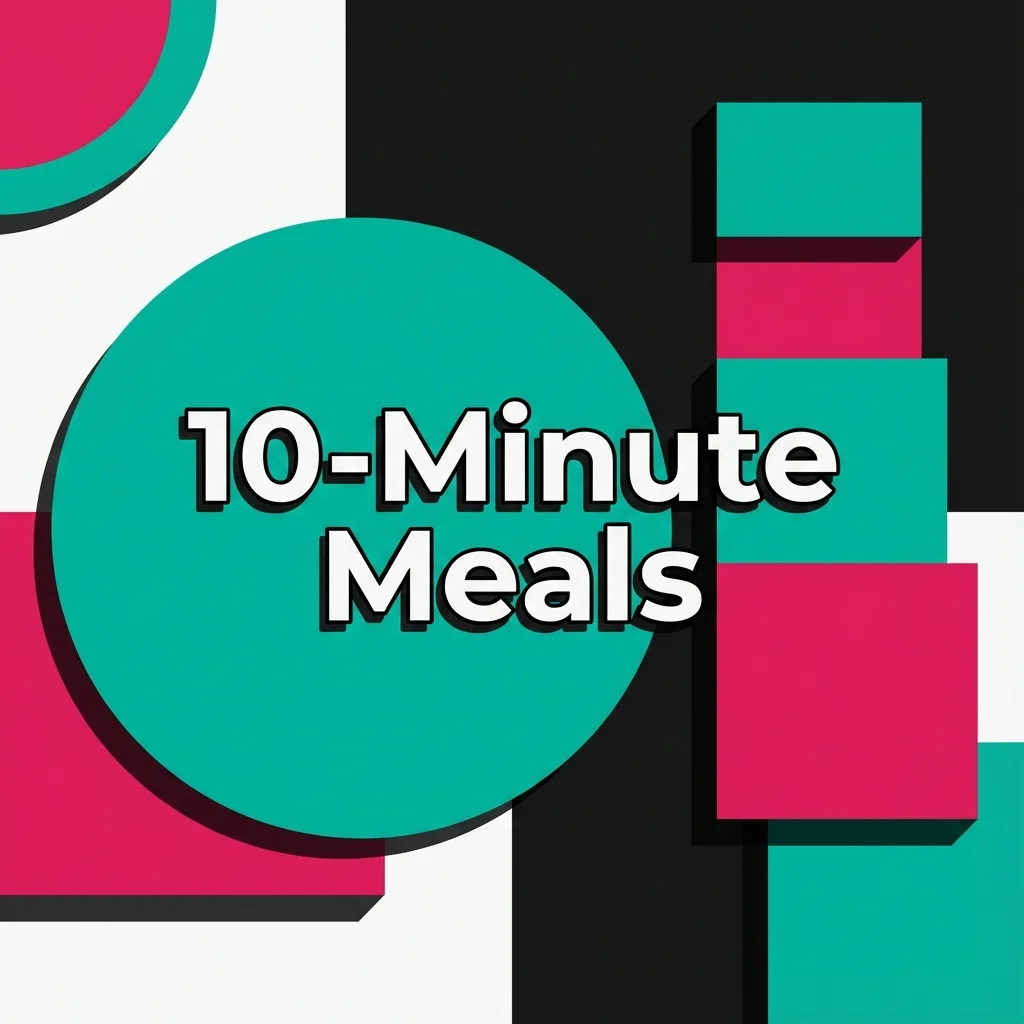 10-Minute Meals: 20 Ultra-Fast Recipes for Desperate Nights