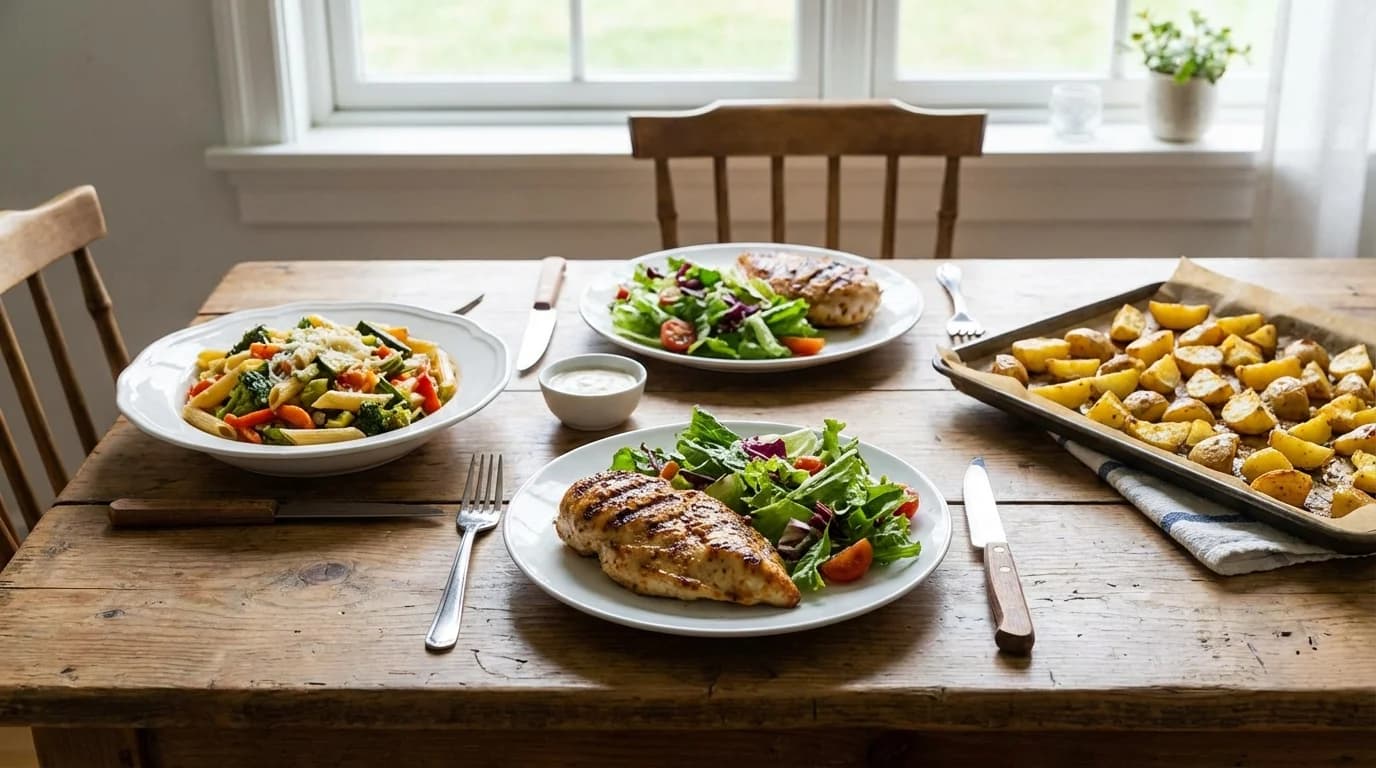 Easy Dinner Ideas: 60 Simple Recipes for Any Night