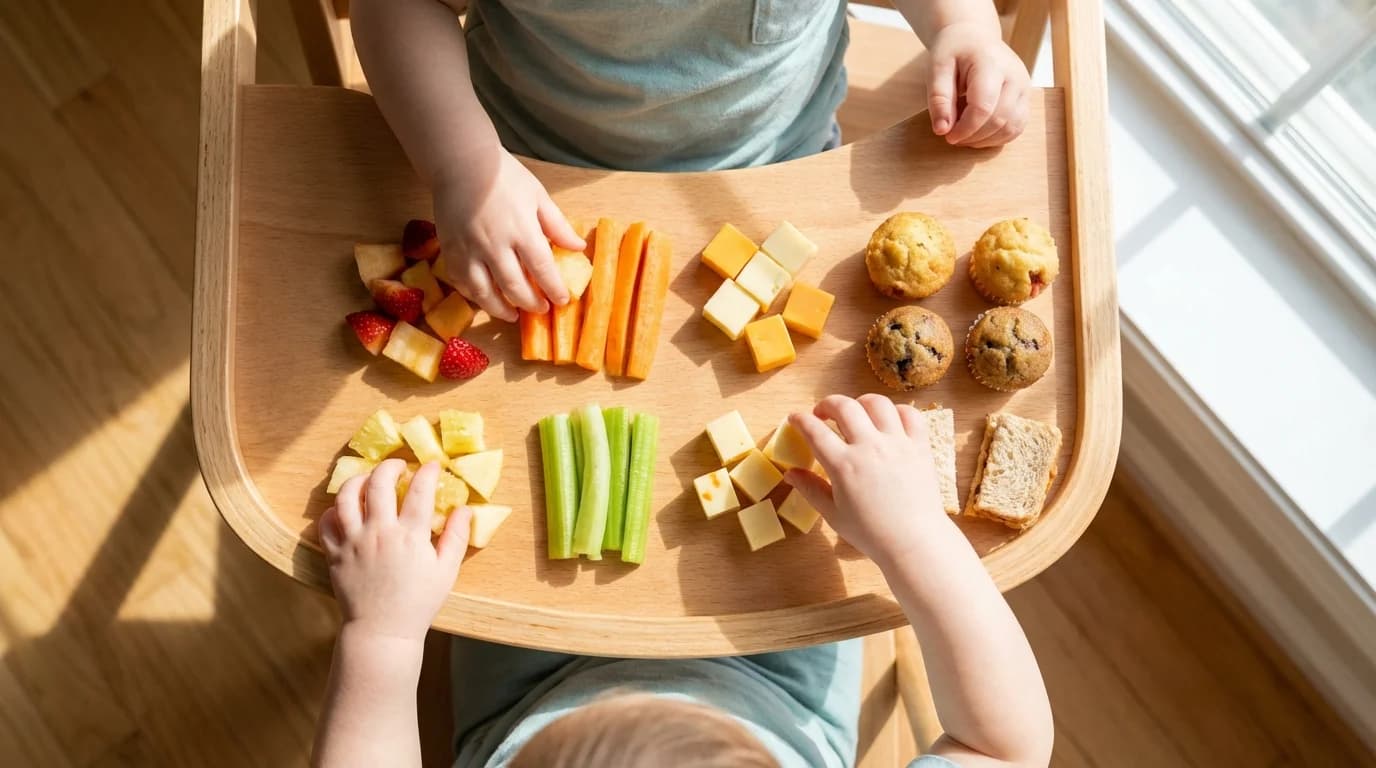 60 Finger Foods for Toddlers (Easy Self-Feeding Ideas for 12-36 Months)