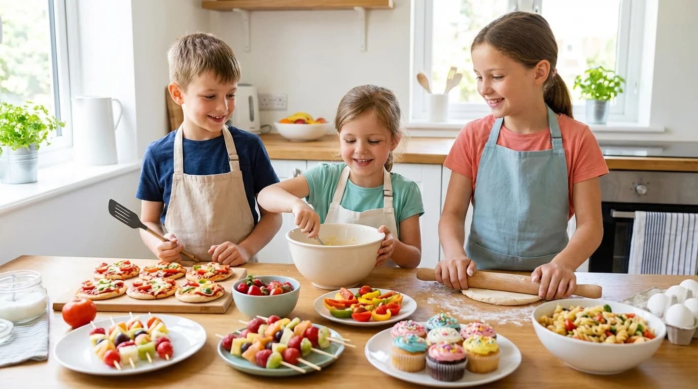 30 Kids Cooking Recipes Easy Enough for Beginners (Ages 5-12)