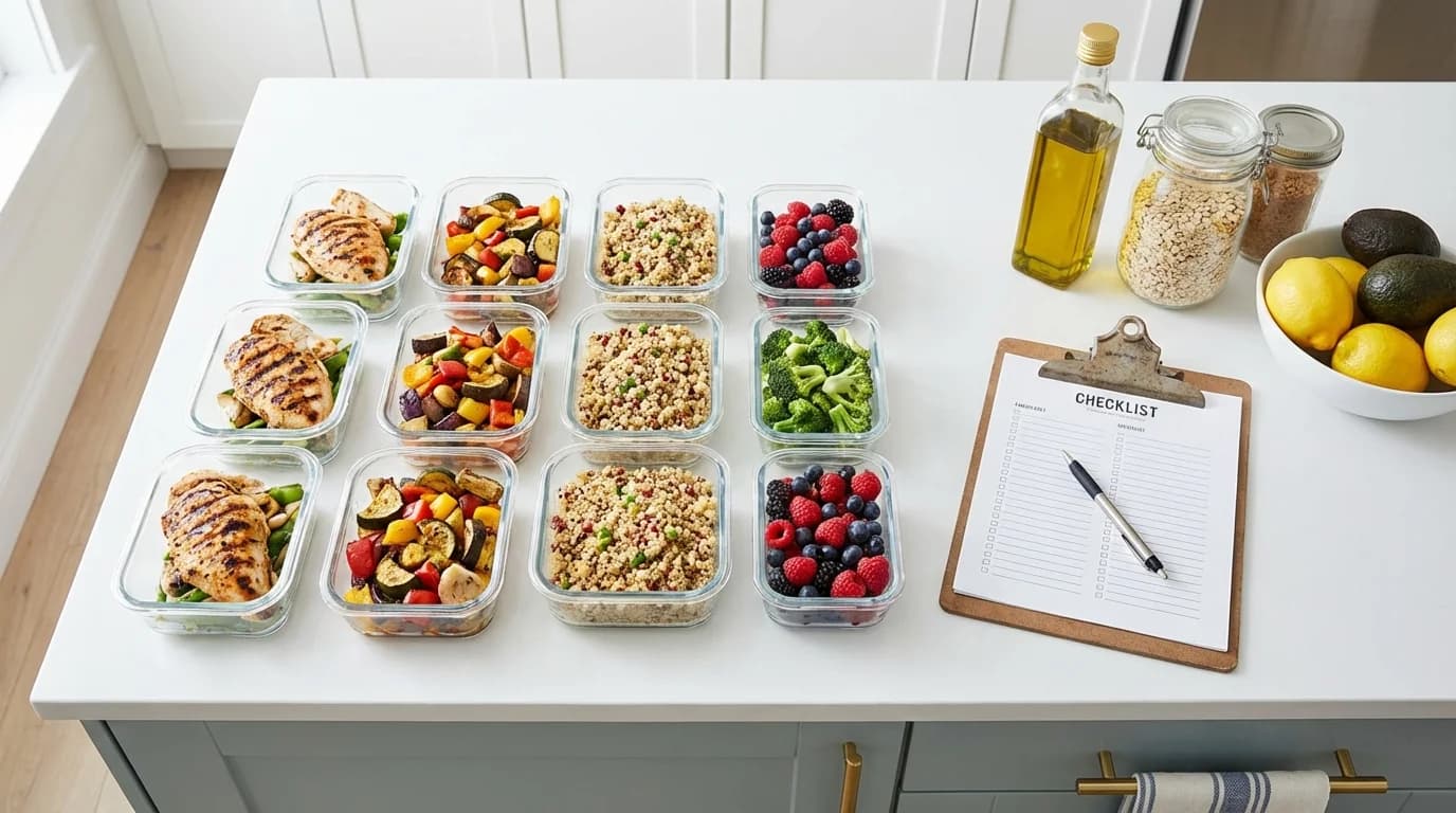Perfect Meal Prep Grocery List: Template + Staples Guide