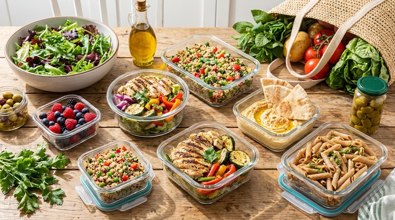 Mediterranean Diet Meal Prep: Weekly Guide with Recipes and Shopping List