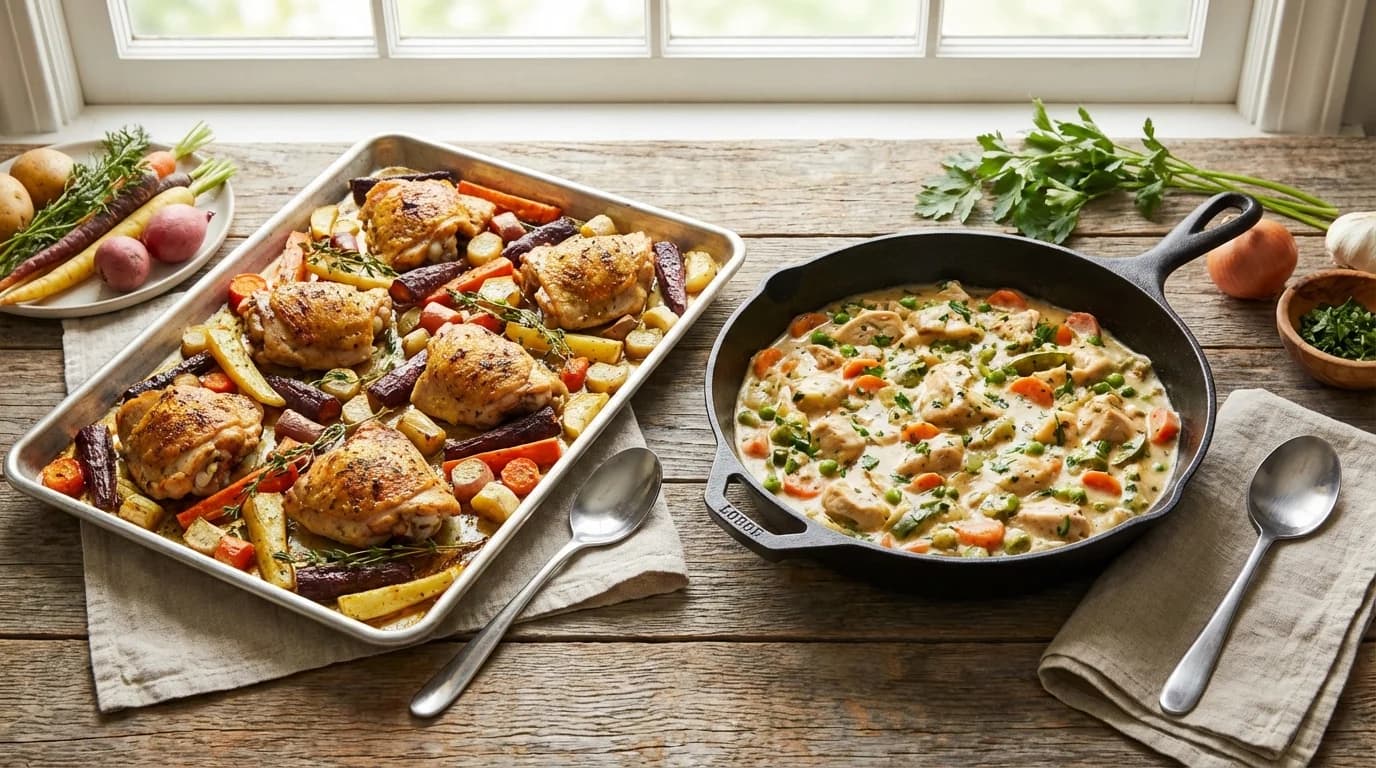 One-Pan Chicken Recipes: 25 Easy Sheet Pan and Skillet Dinners
