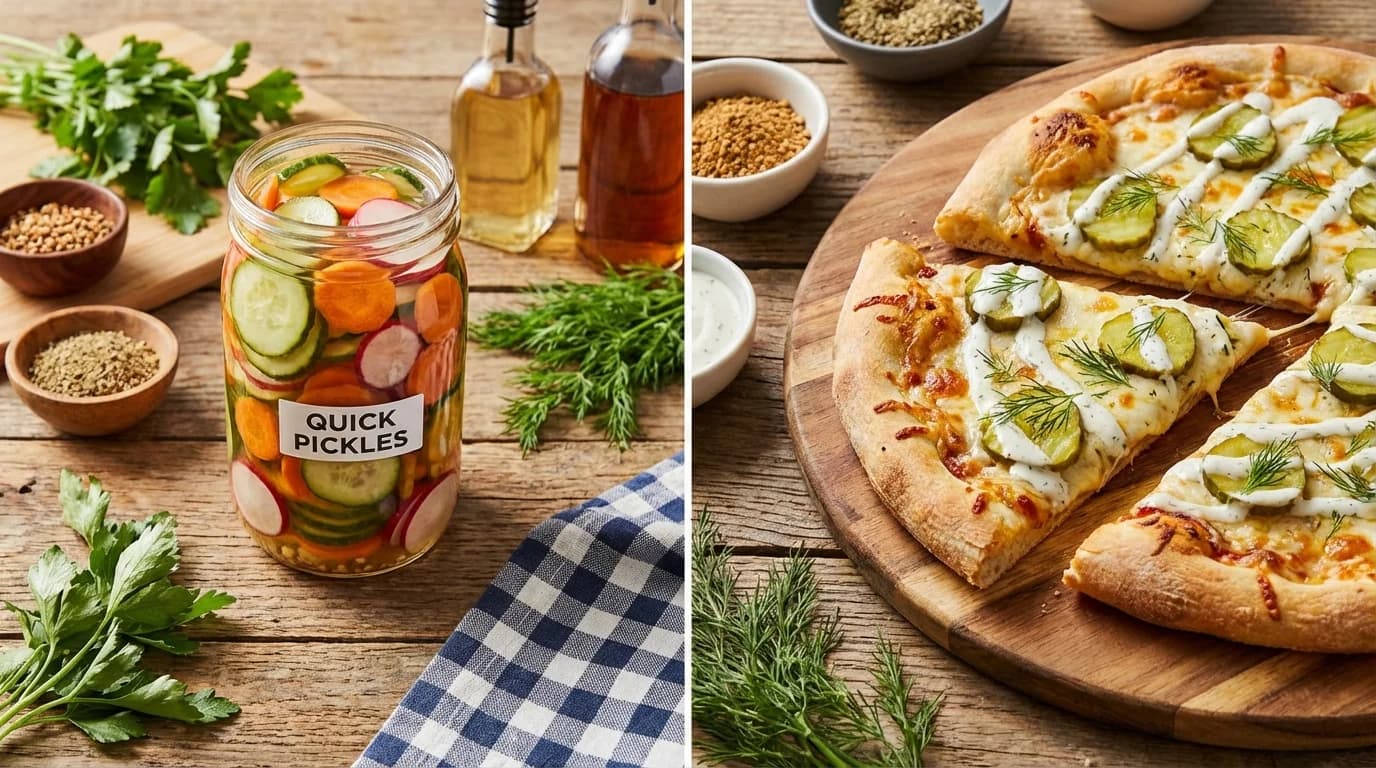Trending Pickle Recipes: From Quick Pickles to Viral Pickle Pizza