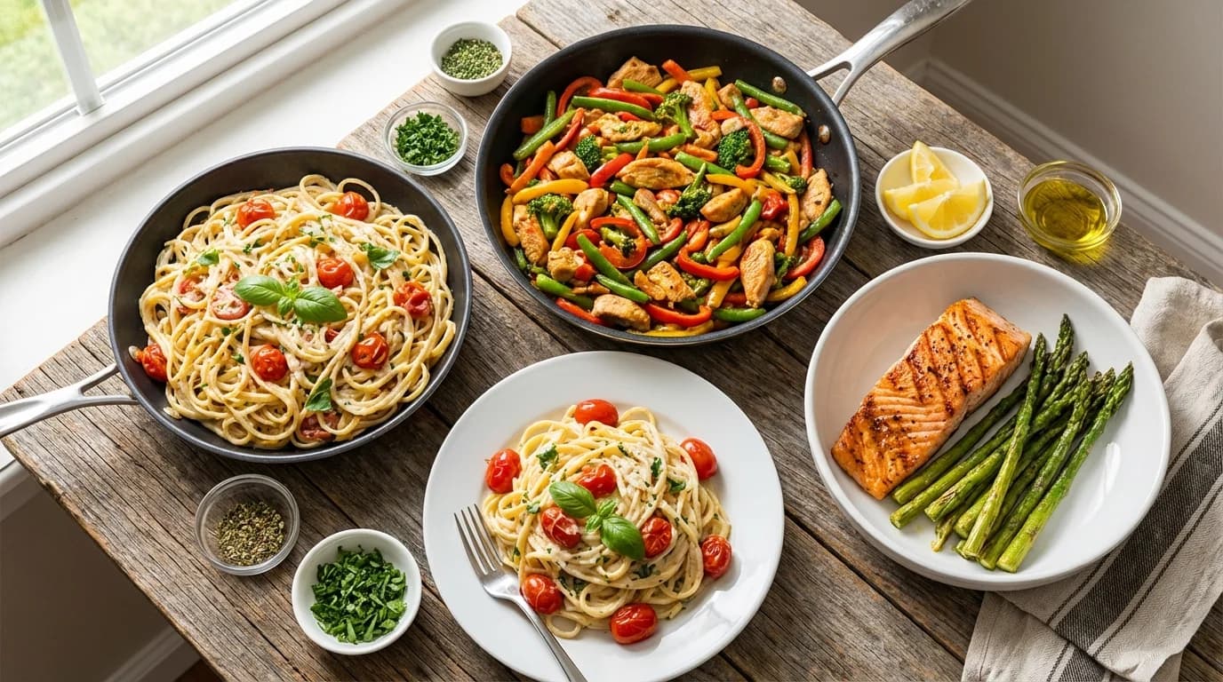 Quick Weeknight Dinners: 35 Recipes Ready in 30 Minutes or Less