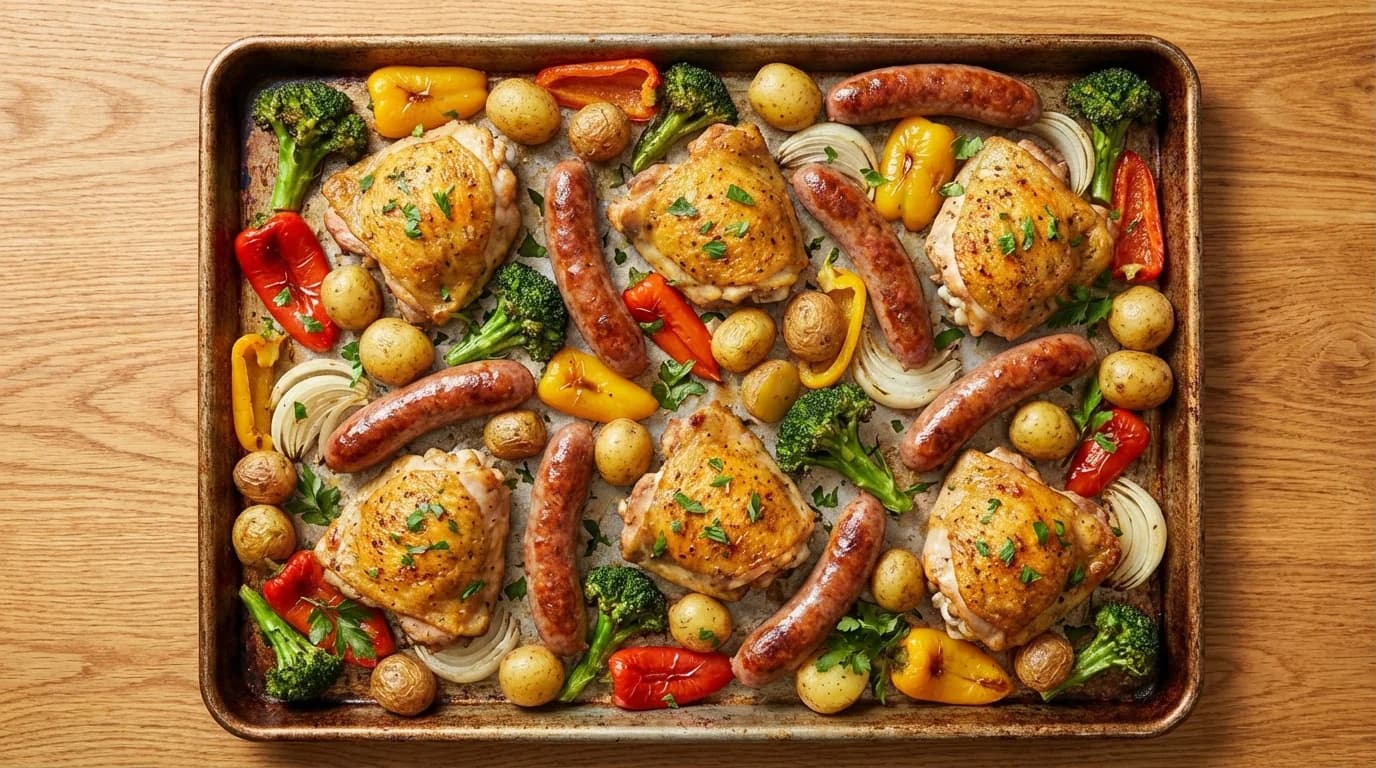 Sheet Pan Dinners: 25 Complete Meals on One Pan