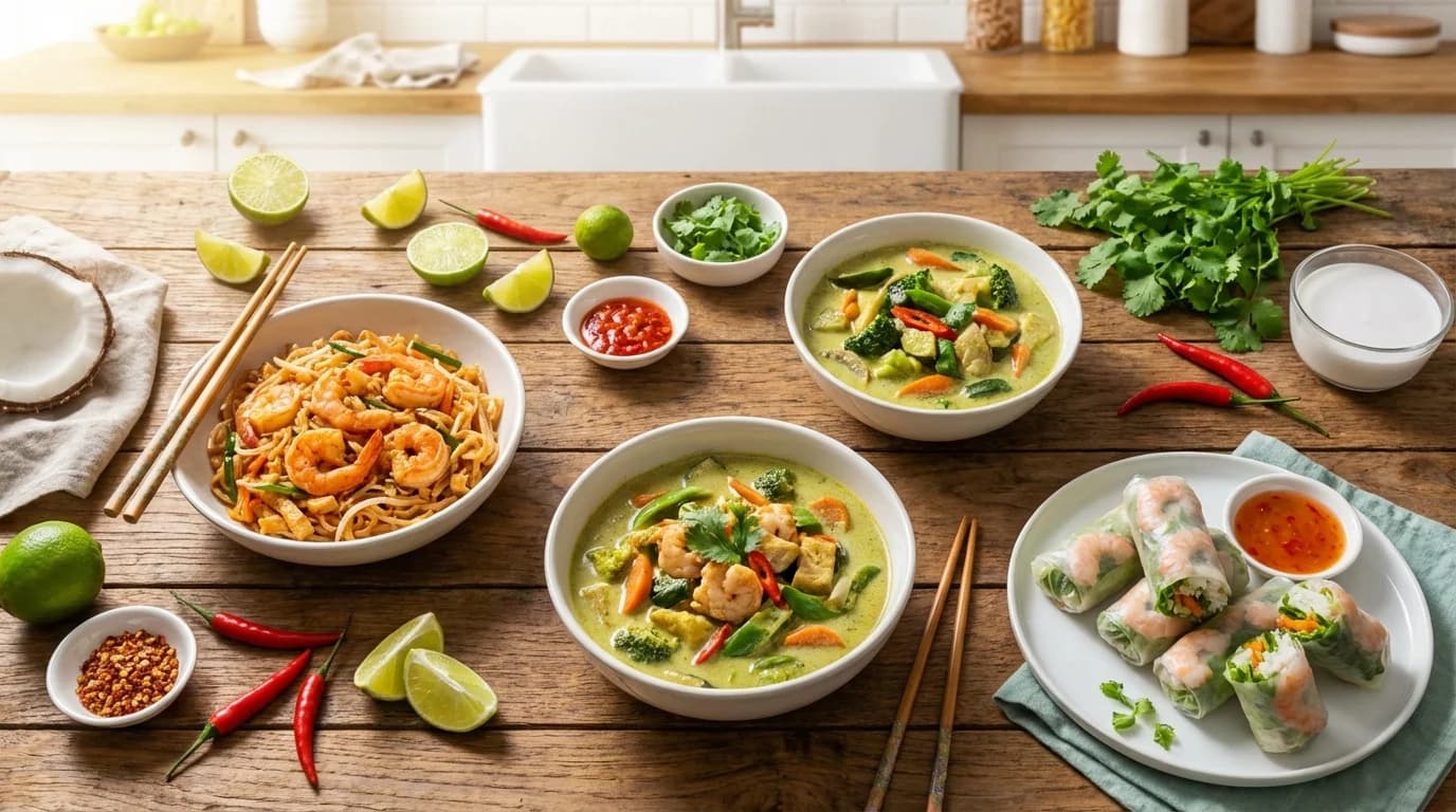 Thai Food Recipes for Home Cooks: Authentic Flavors Made Easy