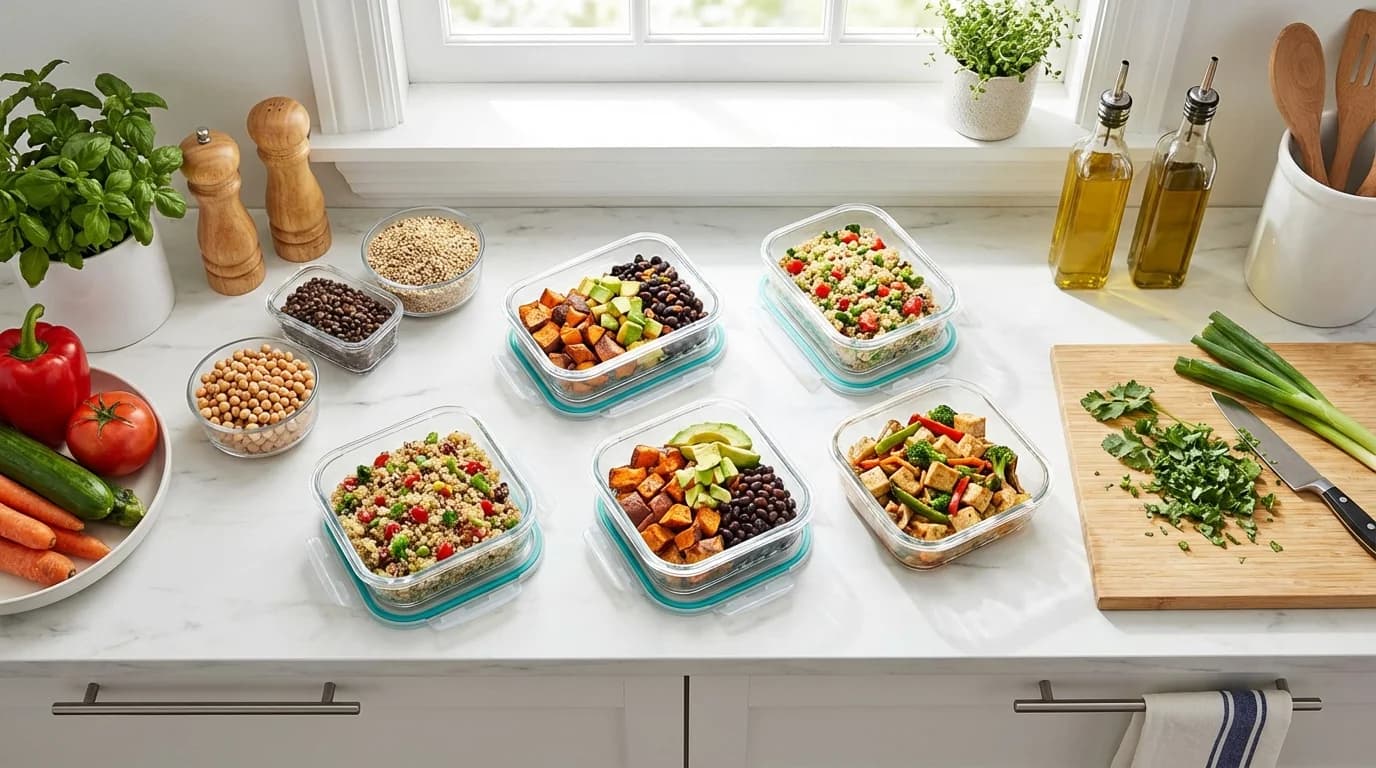 Vegan Meal Prep for Beginners: Complete Guide to Plant-Based Meal Planning