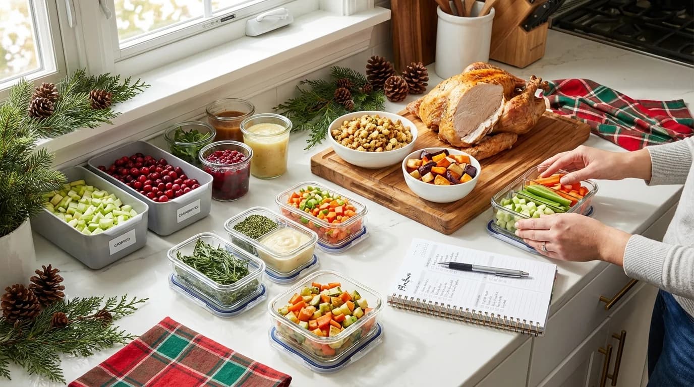 Holiday Meal Prep Tips: Stay Organized Through the Season