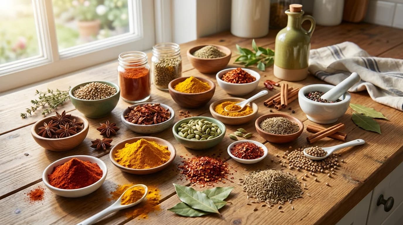 International Spices Guide: Explore Global Flavors in Your Kitchen