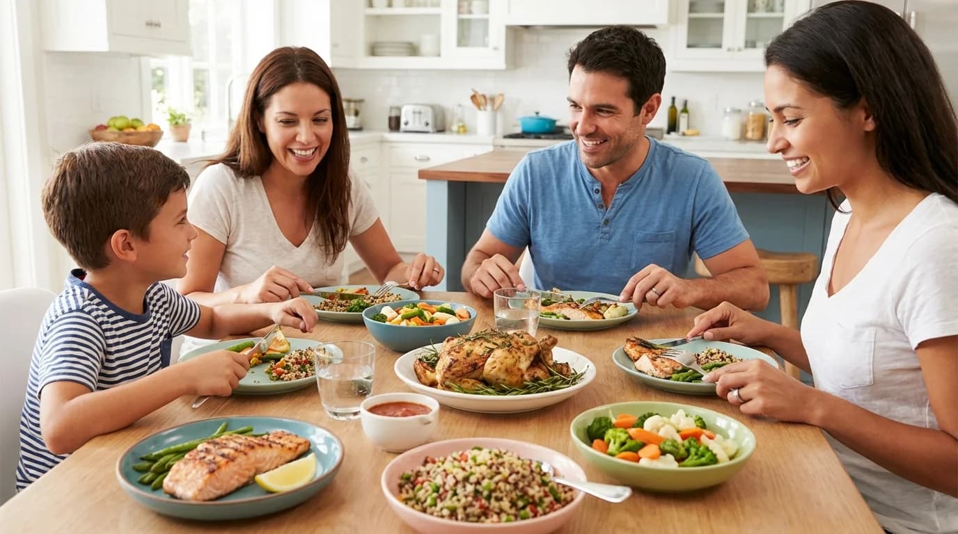 Low-Sodium Recipes for Families: 30 Delicious Heart-Healthy Meals