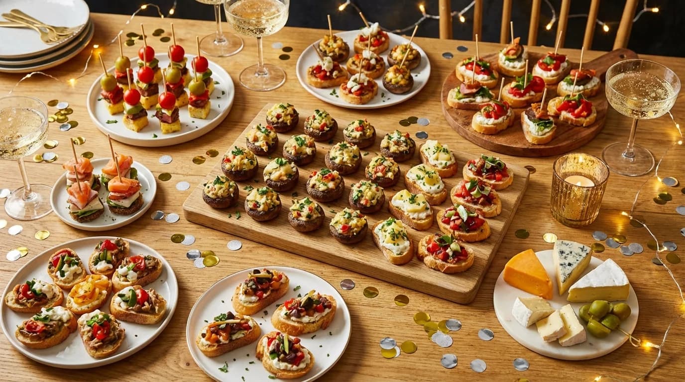 20 Easy New Year's Eve Appetizers for Your Party