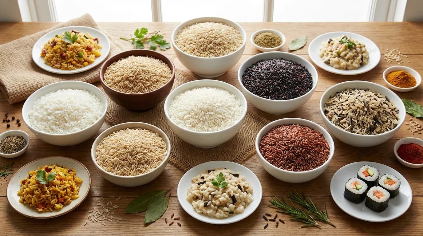 Rice Varieties Explained: Choose the Perfect Rice for Every Recipe